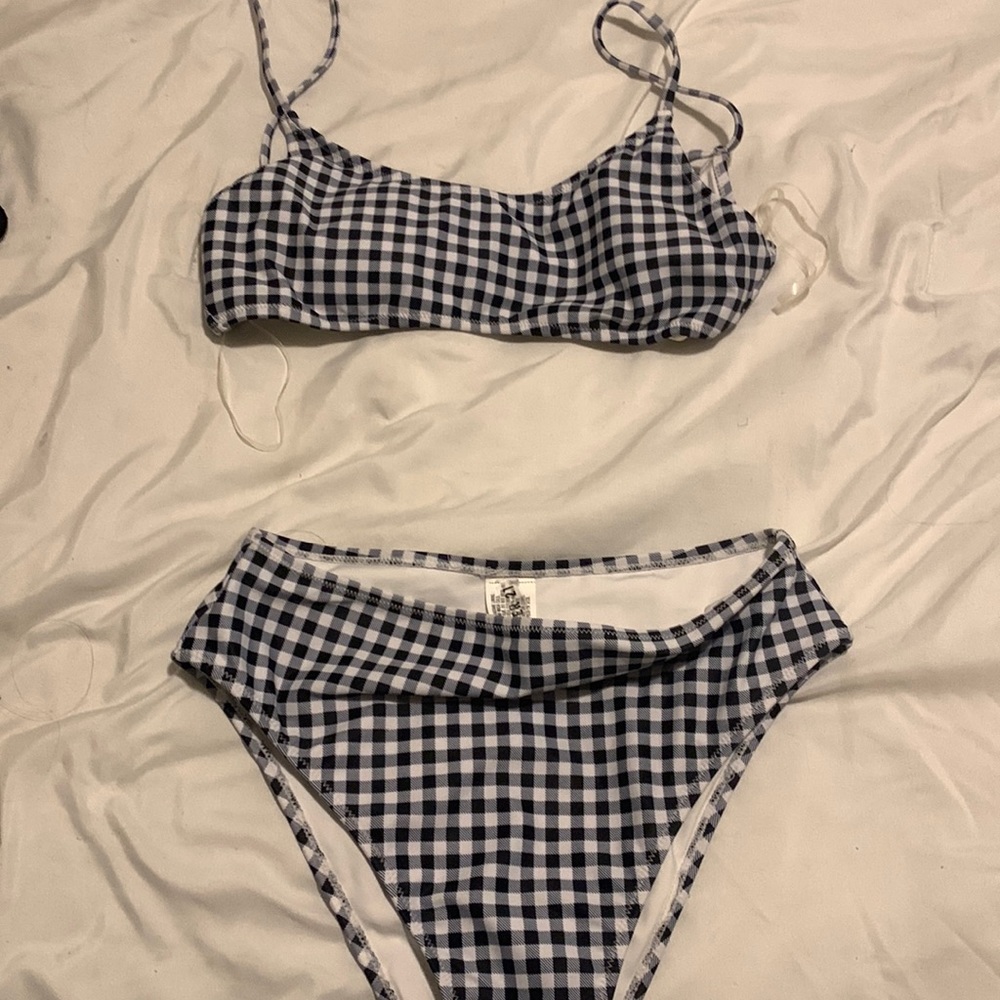 Two piece bathing suit